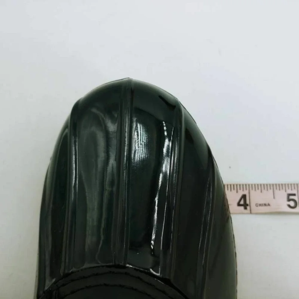 Nature Breeze Womens Duck 02 Winter Boots Black Zipper Faux Fur Lined 6.5 New